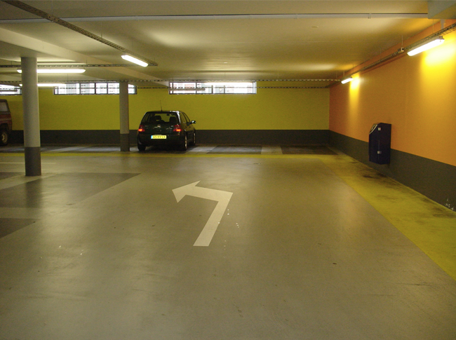 Coating parkeergarage