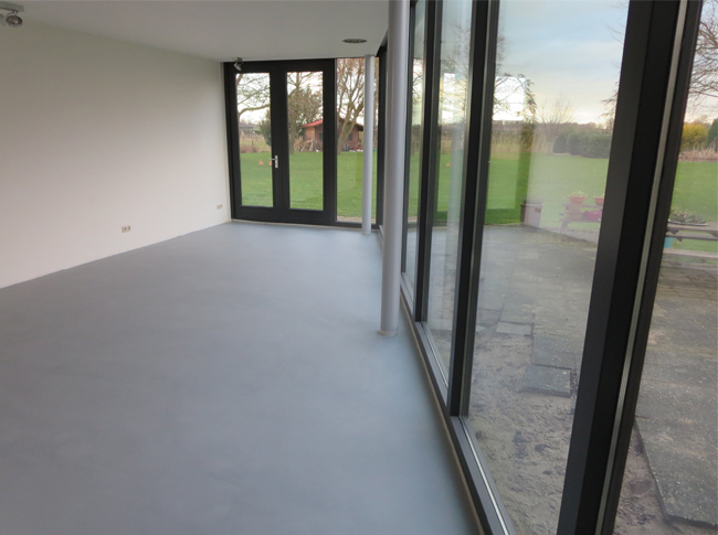 Betonlook - Venetiaans woonbeton #woonbeton #berkersvloeren #gietvloeren #betonlook